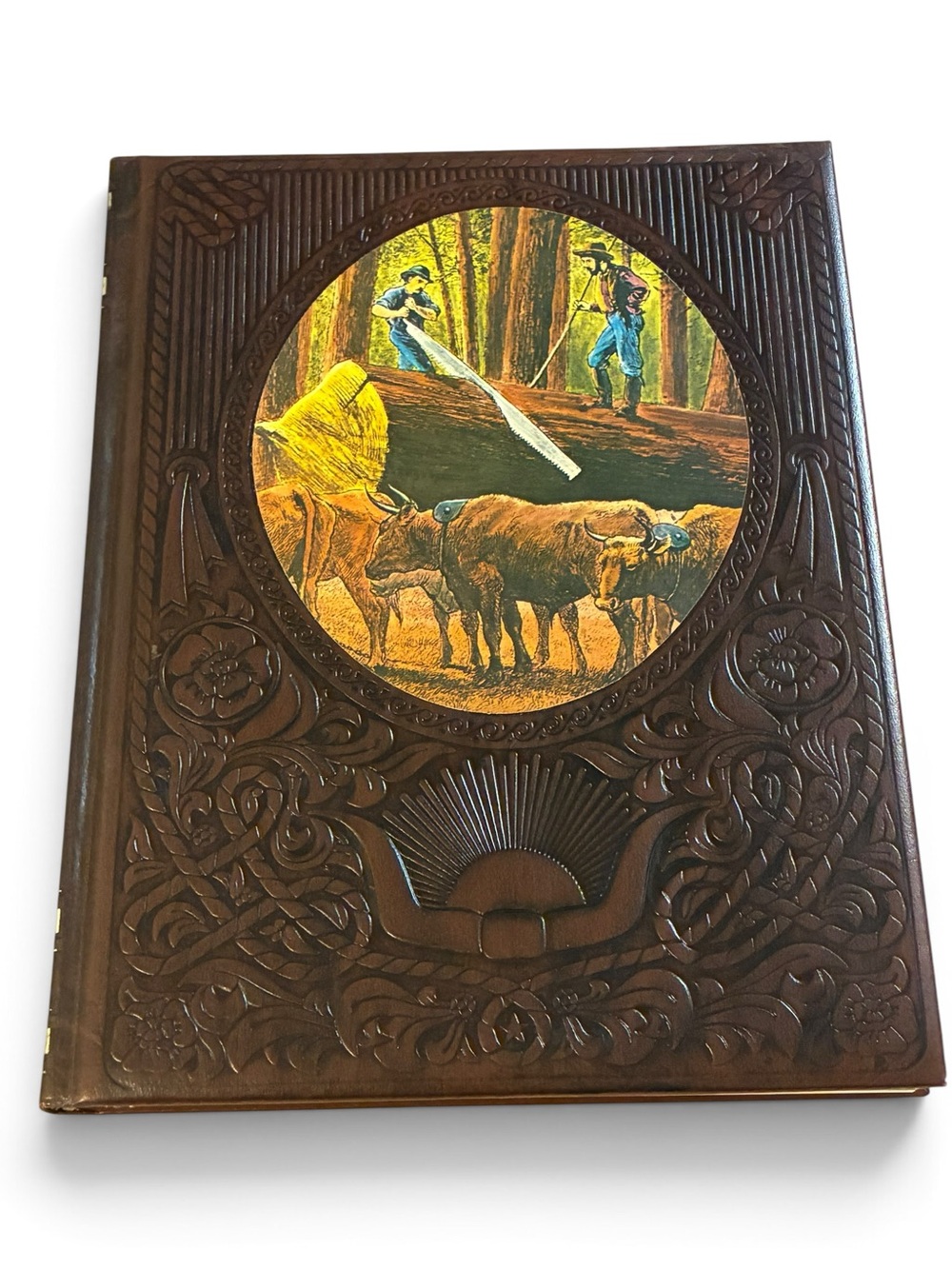 1976 Time Life Books The Old West Series “The Loggers” Vintage Hardcover